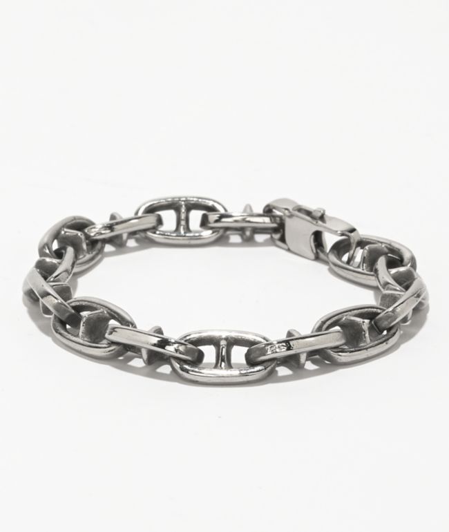 Top more than 166 silver anchor chain bracelet best - kidsdream.edu.vn