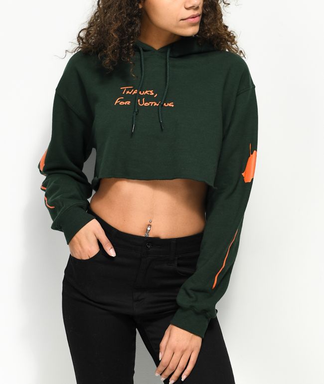 Zumiez cropped hoodie Clearance