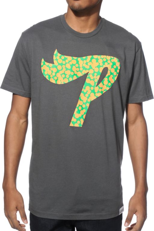 Pink Dolphin P Logo T-Shirt | Zumiez