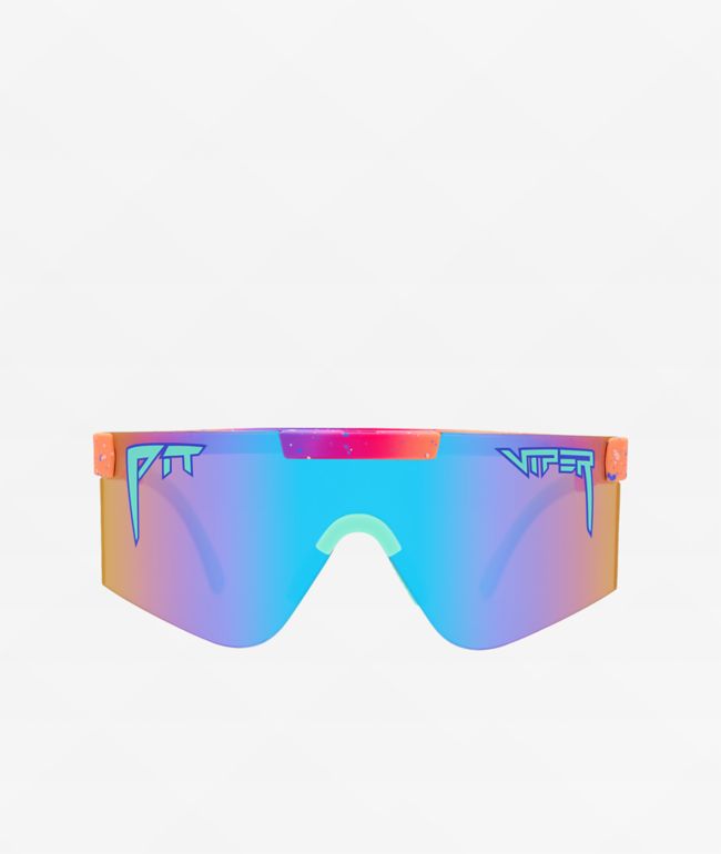 Pit Viper The Gobby Pink & Blue Sunglasses