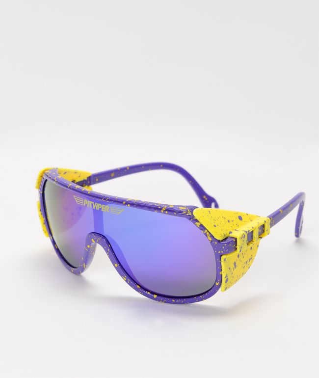 Pit Viper Grand Prix The Aerobics Purple Sunglasses