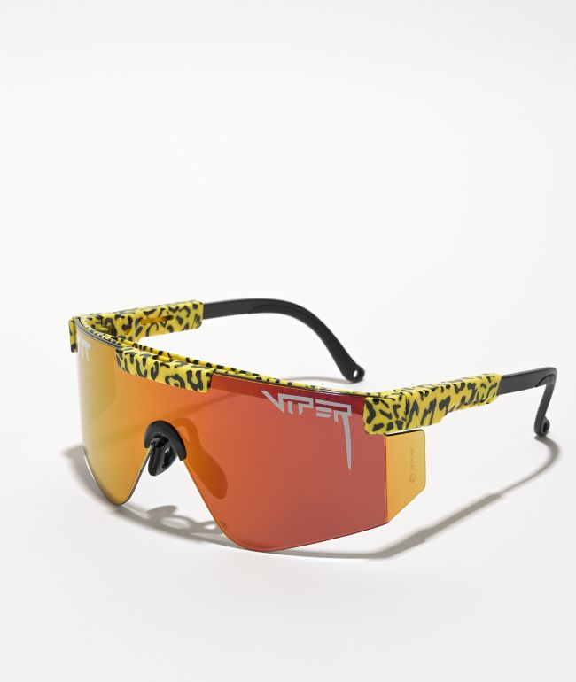 Pit Viper The 2000s The Carnivore Yellow Sunglasses