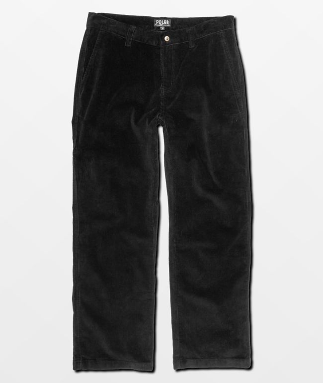 Poler Chort Black Corduroy Pants