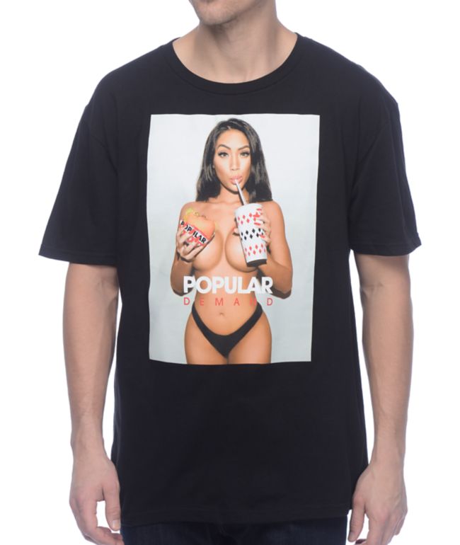 Popular Demand Juicy 2.0 Black T-Shirt