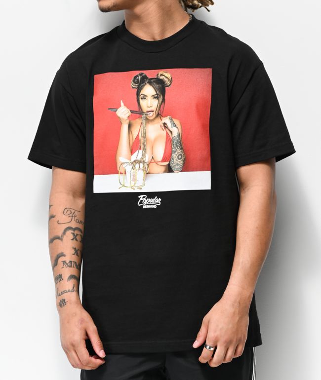 plus size cold shoulder tees