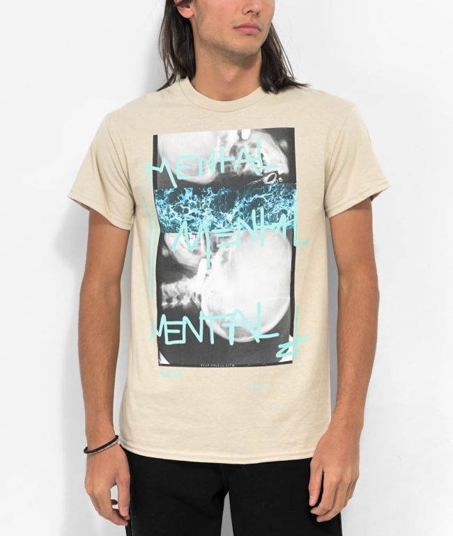 PosterChild Mental Skull Sand TShirt