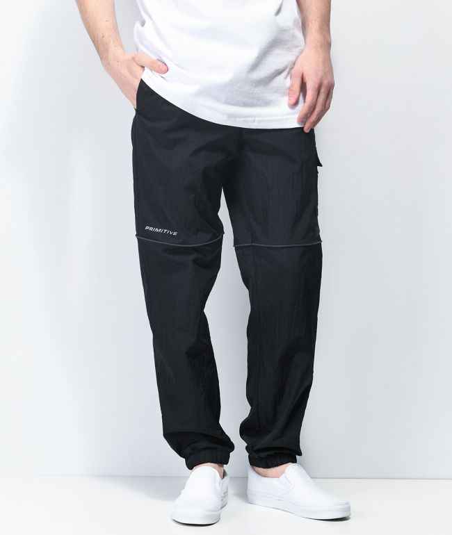 Primitive Clinton Black Track Pants