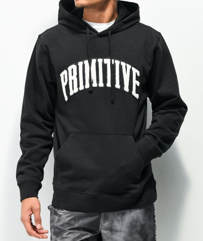 Primitive Collegiate Black Hoodie