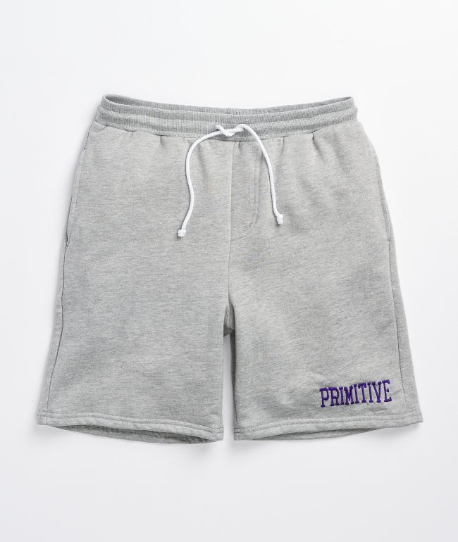 grey sweat shorts champion