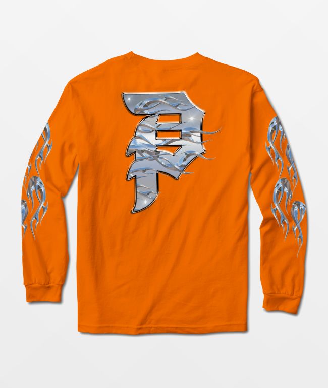 Blaze Orange Long Sleeve T-Shirt