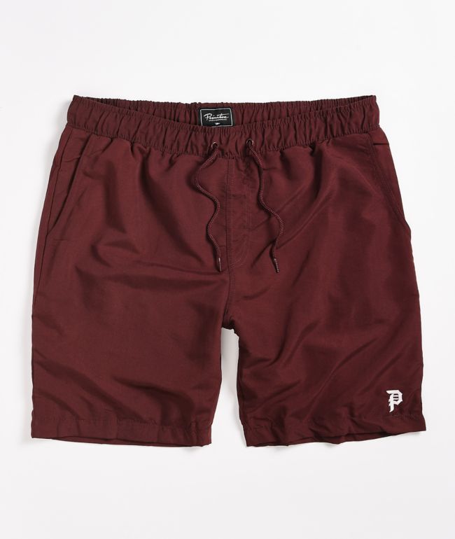 elastic waist board shorts