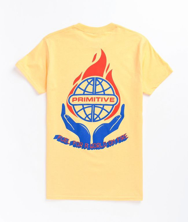 primitive yellow shirt