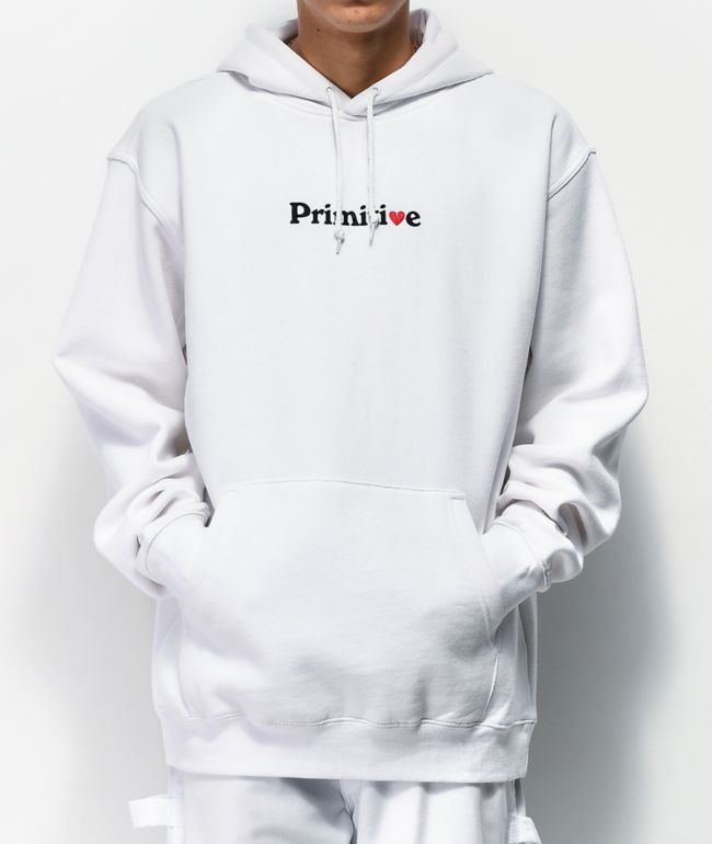 Primitive hoodie white
