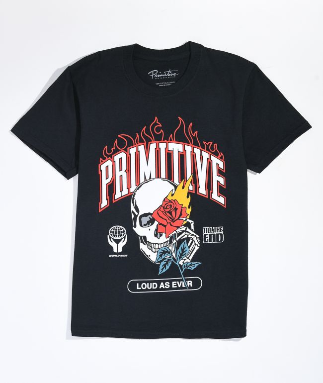 Primitive Kids Heat Black T-Shirt