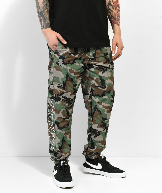 Primitive Mission Nylon Camo Skate Pants
