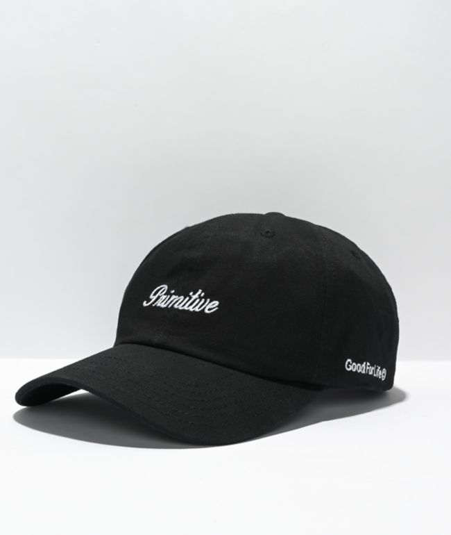 Primitive Noble Black Snapback Hat