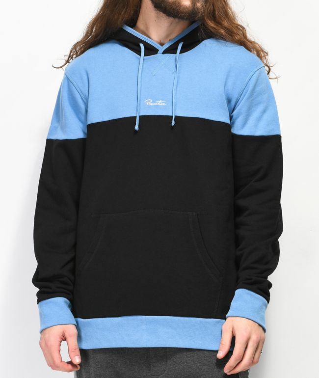 cp company open hooded sweatshirt