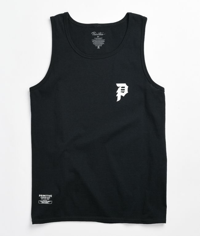 Primitive Standard Black Tank Top
