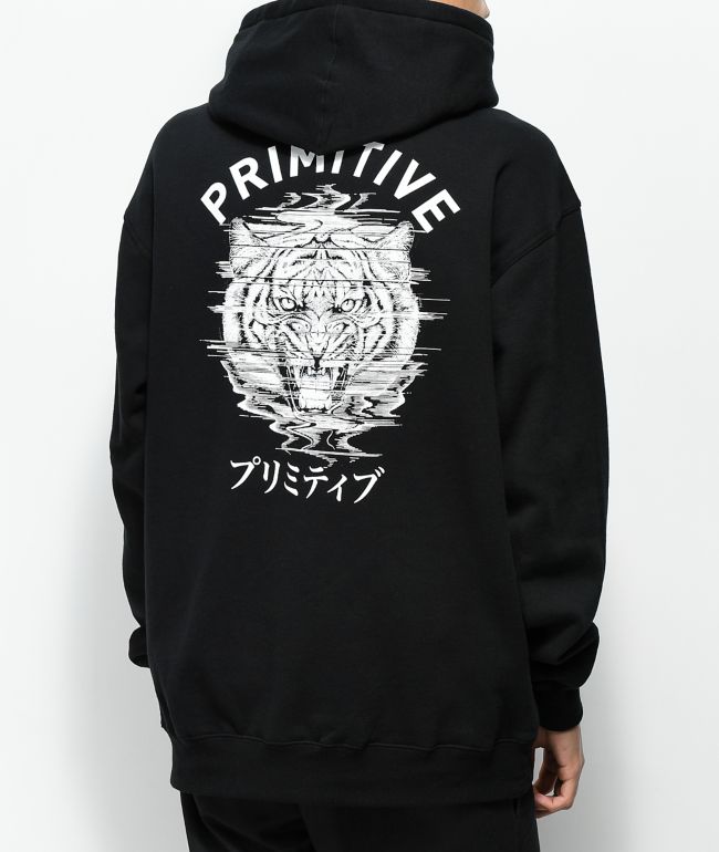 primitive tiger black hoodie