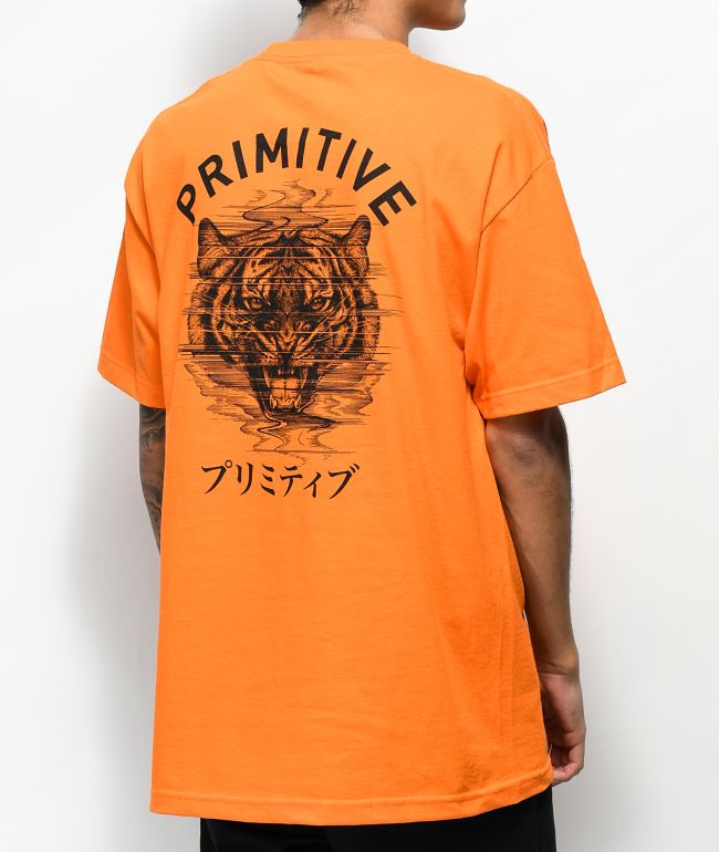 orange tiger t shirt