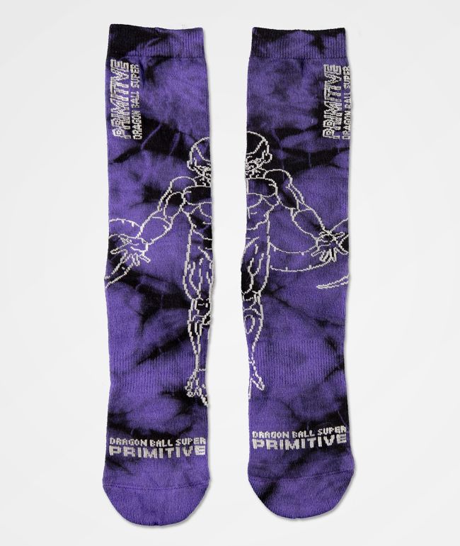 Primitive x Dragon Ball Super Freiza Washed Crew Socks