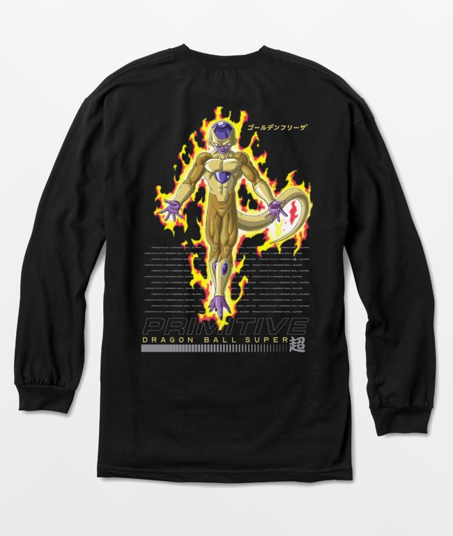Primitive x Dragon Ball Super Frieza Black Long Sleeve T-Shirt