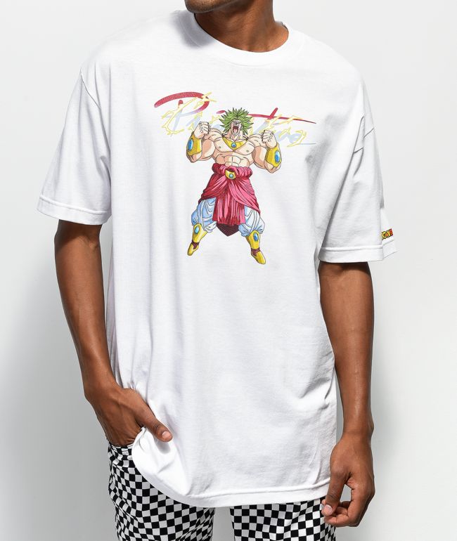 Primitive X Dragon Ball Z Broly White T Shirt Zumiez Primitive X Dragon Ball Z Broly White T Shirt Zumiez