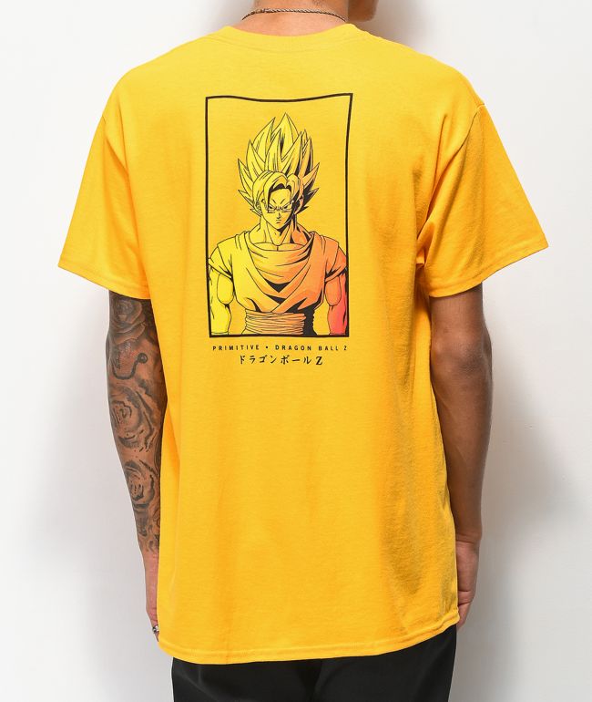 goku orange t shirt