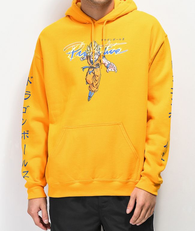 Orange dragon ball z hoodie online