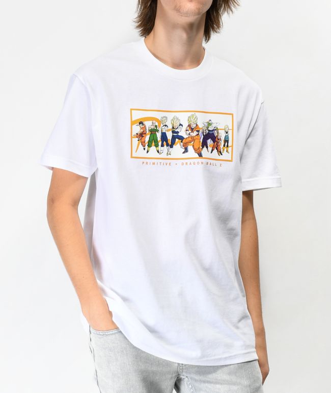 Primitive X Dragon Ball Z Nuevo White T Shirt Zumiez Primitive X Dragon Ball Z Nuevo White T Shirt Zumiez