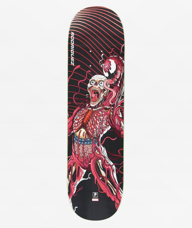 Primitive x Marvel P-Rod Carnage 8.38" Skateboard Deck