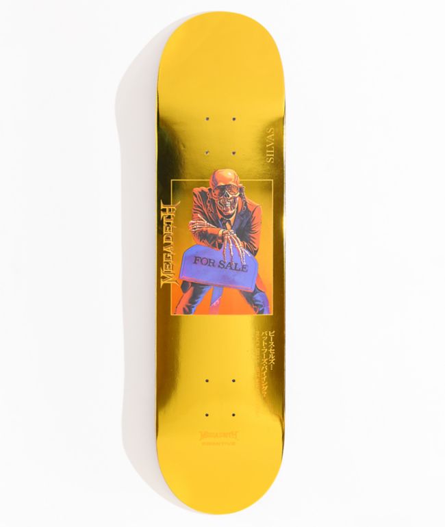 Primitive x Megadeth Silvas Peace Sells 8.125" Skateboard Deck