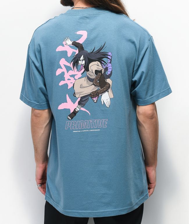 Primitive x Naruto Serpent Light Blue T-Shirt