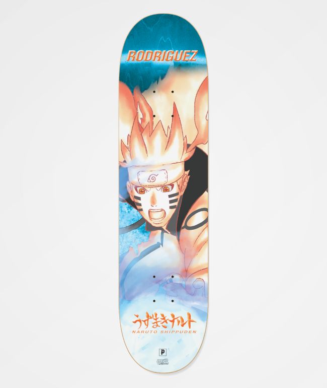 Primitive x Naruto Shippuden Chakra 8.25" Skateboard Deck