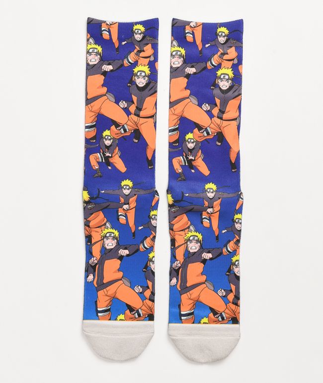 Primitive x Naruto Shippuden II Shadow Clone Crew Socks