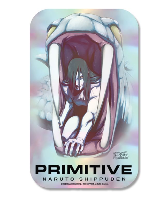 Primitive x Naruto Shippuden Orochimaru Sticker