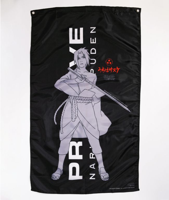 Primitive x Naruto Shippuden Sasuke Blade Banner