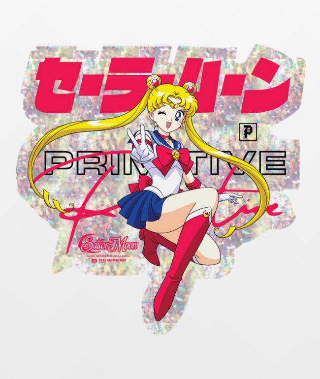 Primitive x Sailor Moon I Silver Sticker