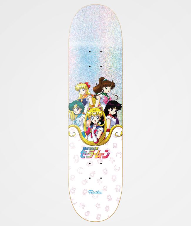 Primitive x Sailor Moon Team Sailor Moon 8.38" Skateboard Deck
