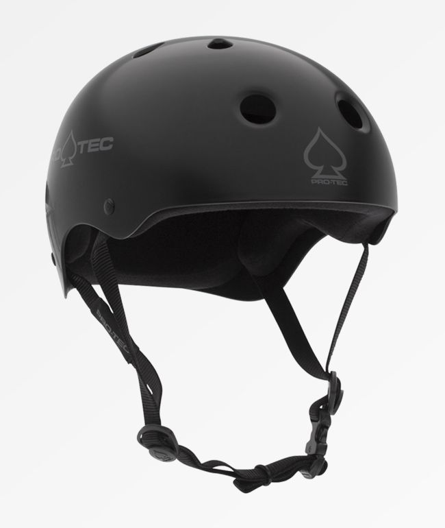 Pro-tec Classic Certified Helmet Skate Matte Black All Sizes 