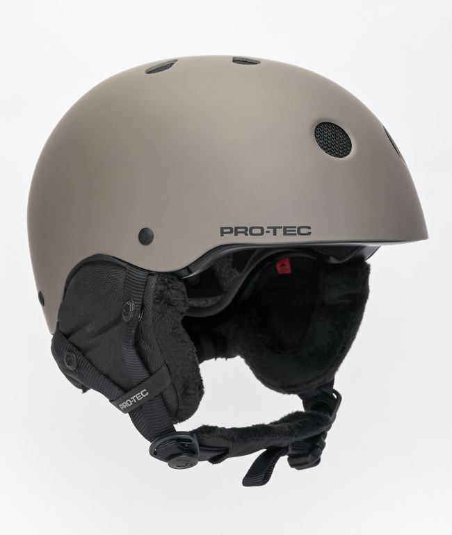 Pro-Tec Classic casco de snowboard gris cálido