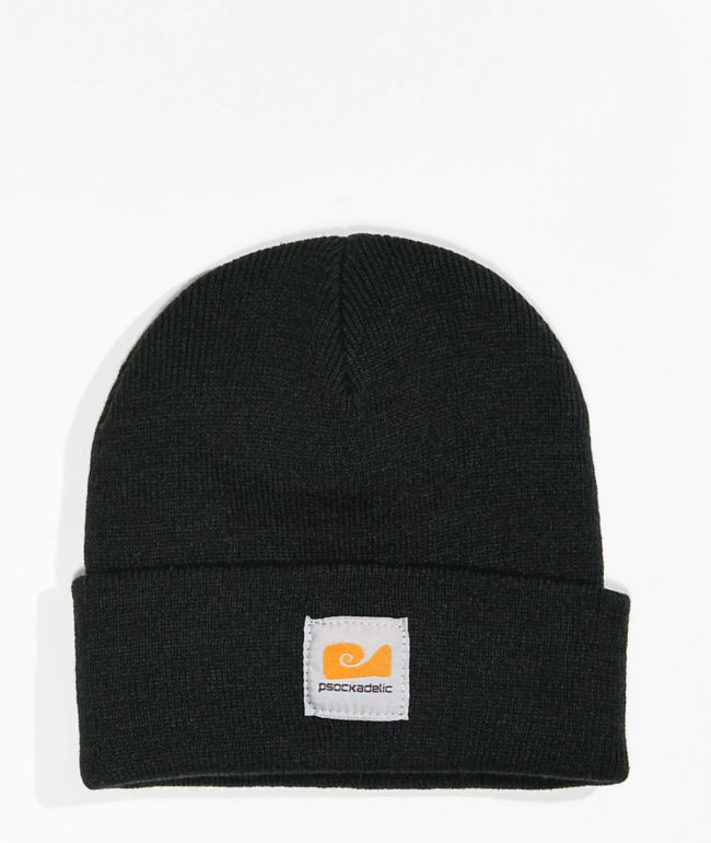 Psockadelic Dazed Black Beanie