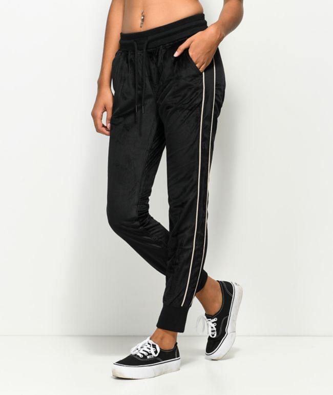 womens velour sweatpants
