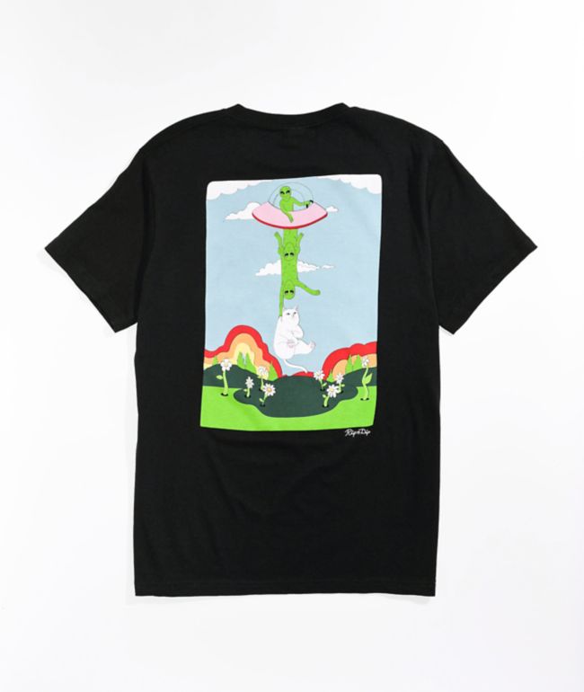 RIPNDIP Abduction Black T-Shirt