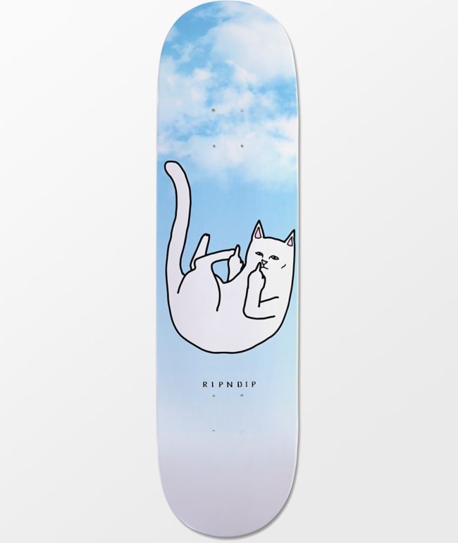 Skateboard cat middle finger clearance