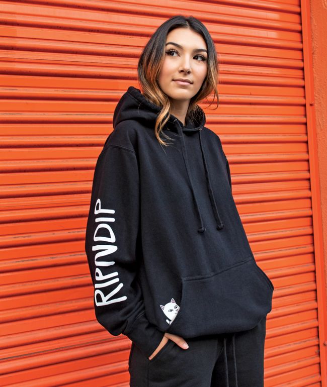 RIPNDIP Lord Nermal Black & White Hoodie