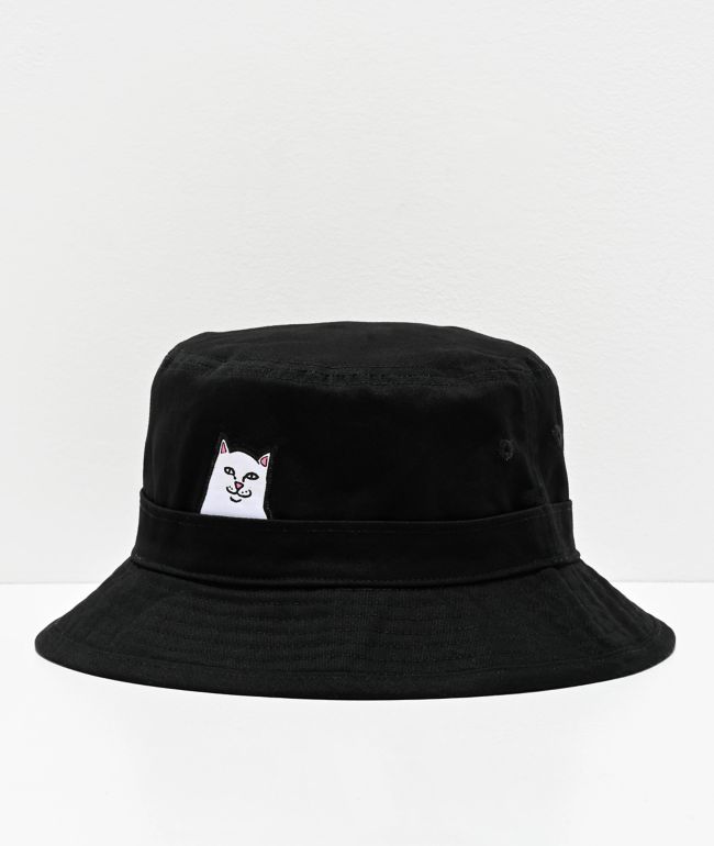 RIPNDIP Lord Nermal Black Bucket Hat