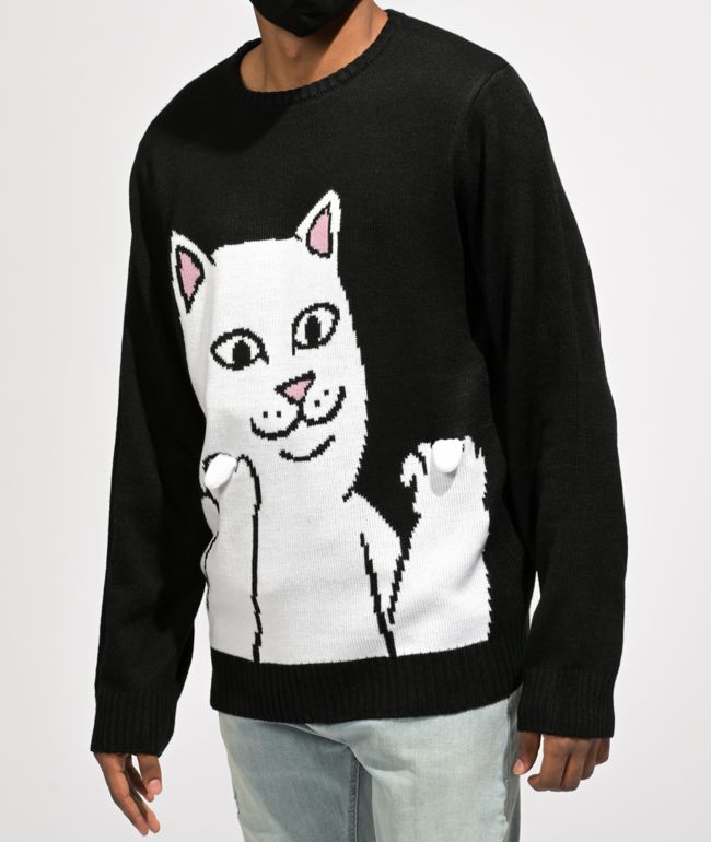Ripndip cat sweater Clearance