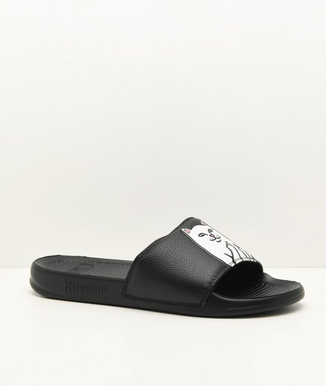 ripndip slides black