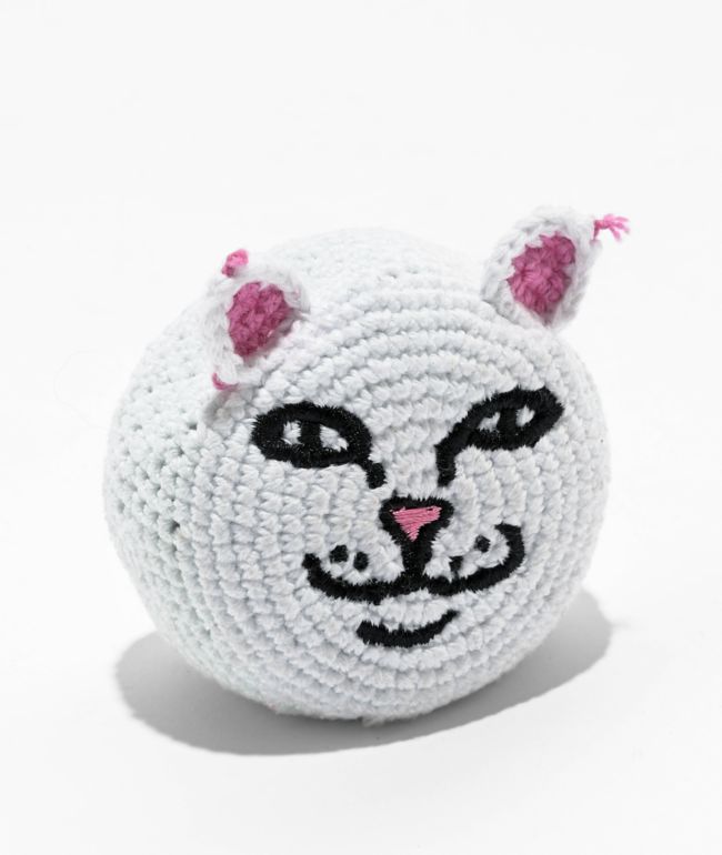 RIPNDIP Lord Nermal pelota tejida blanca